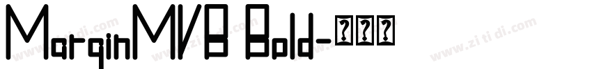 MarginMVB Bold字体转换